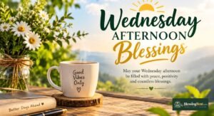 Wednesday Afternoon Blessings